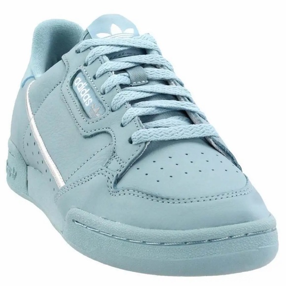 🆕 ADIDAS Continental 80 Mens Originals Trainer Ash Blue Glacier Size 11 Men - Picture 3 of 12